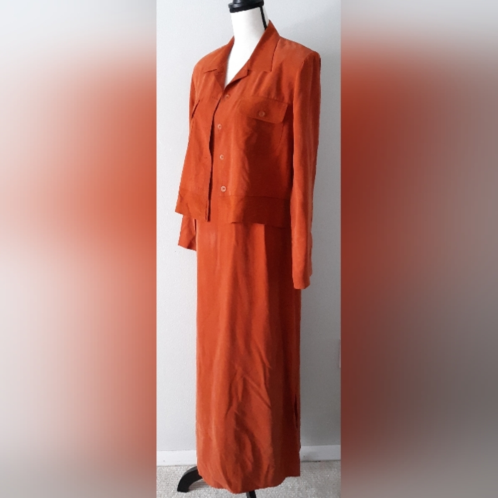VTG Maxi Dress & Jacket Set